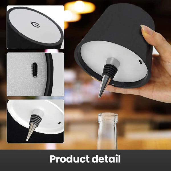 Bottle Glow Touch Lamp