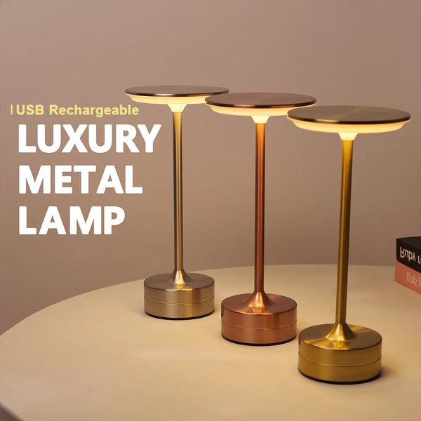 Crystal Glow Touch Lamp