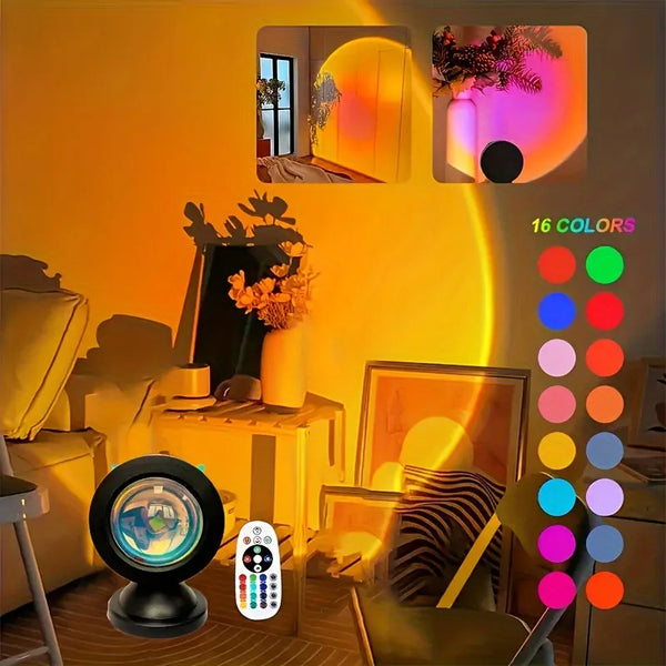 Sunset Glow Projector Lamp